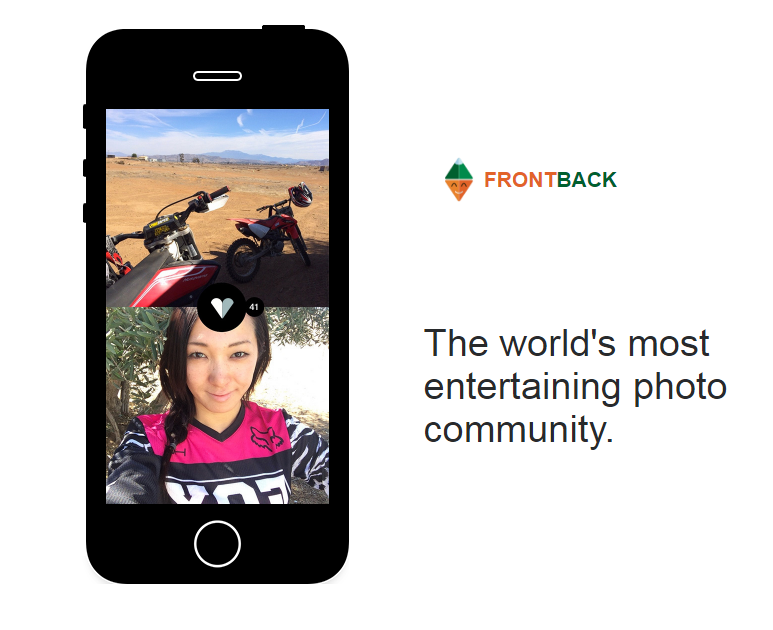 Frontback Photo Sharing & Social Networking App (Top 17 Photo Sharing Apps)